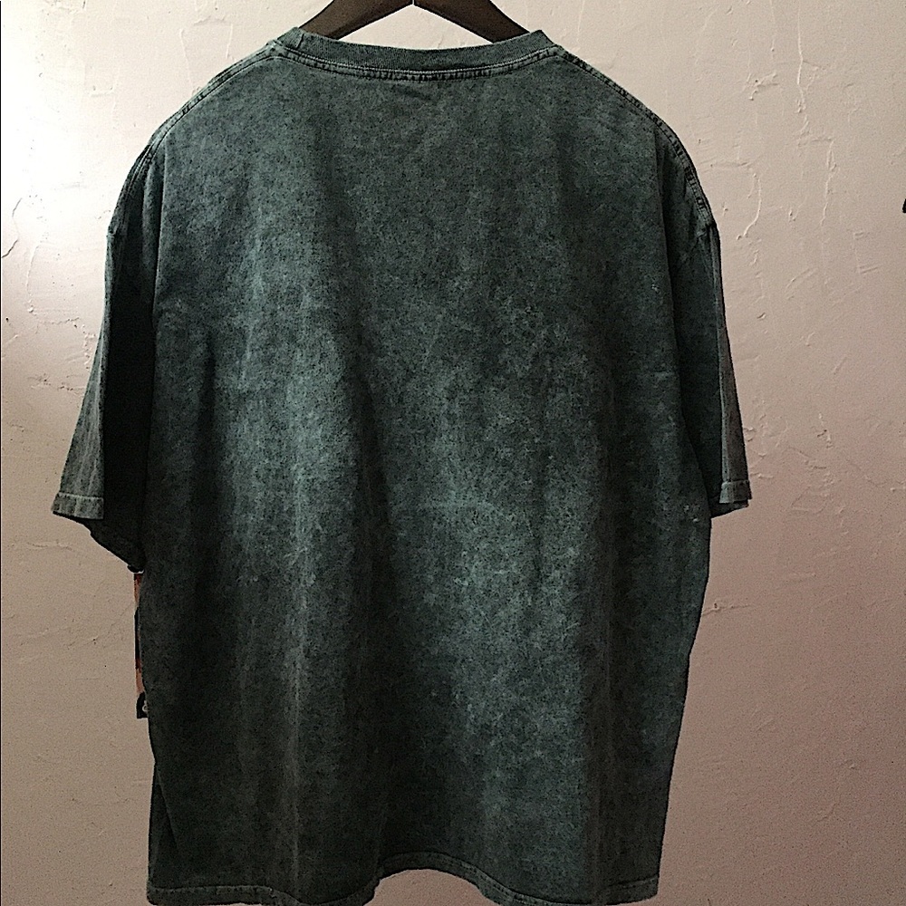 Yeezy Style Mineral Wash Gray Oversize Tee Shirt - Picture 11 of 15